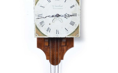 William Strickland, Tenterden, clock dial and movement.