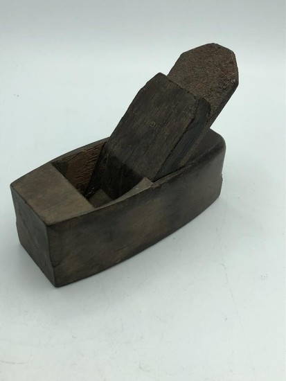 late C18/early 19th J Langman wooden plane tool
