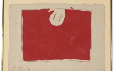 ROBERT MOTHERWELL (1915-1991), Red Wall Sketch