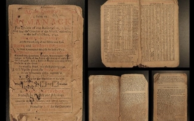 1692 1ed Almanac Merlinus Liberatus Occult Astrology