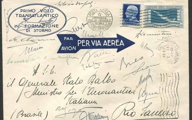1930, Regno d’Italia, Posta Aerea, aerogramma del 15/12/1930 da Roma per Rio de Janeiro