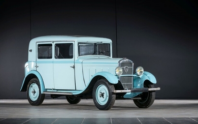 1933 Peugeot 201 C berline No reserve