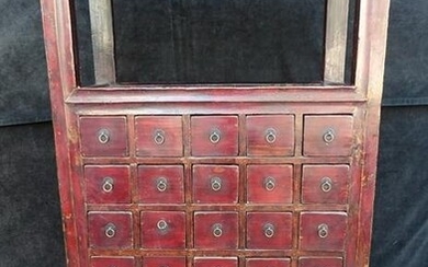19TH CENTURY CHINESE APOTHECARY CABINET