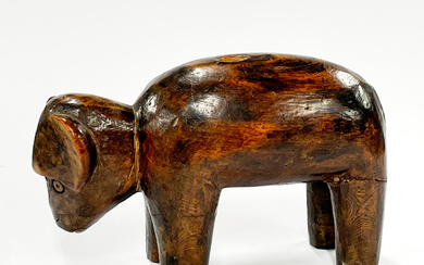 19TH/ EARLY 20TH C. AFRICAN TRIBAL BULL.