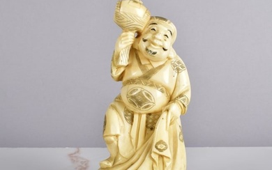 19th C. Japanese Daikokuten Figurine