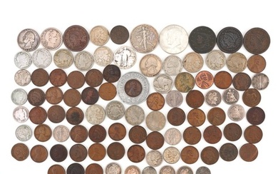 19th century and later United States of America coinage, som...