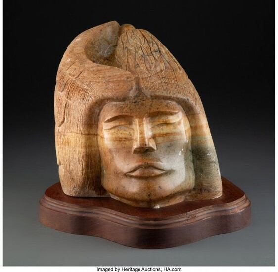 46006: American School (20th Century) Native Form Carve