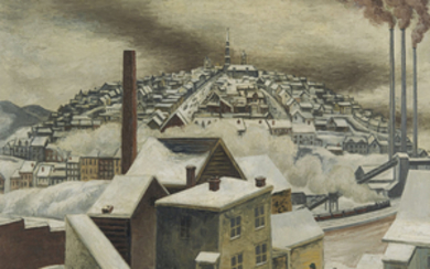 Ernest Fiene (1894-1965), Winter Day, Pittsburgh