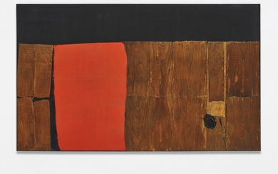 Alberto Burri, Grande legno e rosso