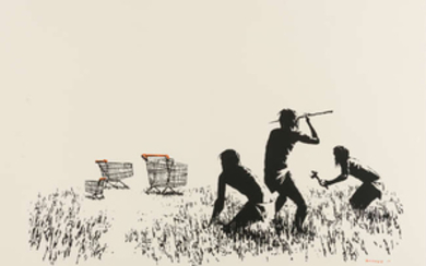 Banksy (b.1974) Trolleys