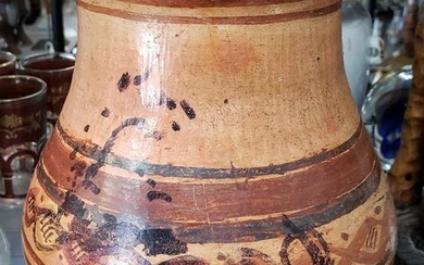 Early 20th Century Totorame Pottery Three-Legged Pot