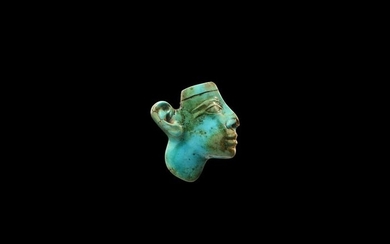 Egyptian Turquoise Face Inlay