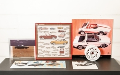 FIAT X1/9: cerchi e materiale vario - rims and assorted items 1970's-1980's