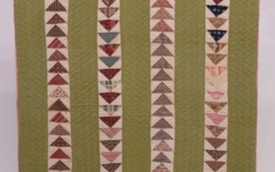 Flying Geese Crib Quilt