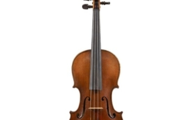 A German Violin, Early 20th Century Labeled: Made &...