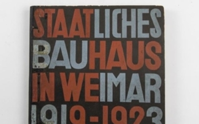 H. Bayer; L. Moholy-Nagy, Staatliches Bauhaus