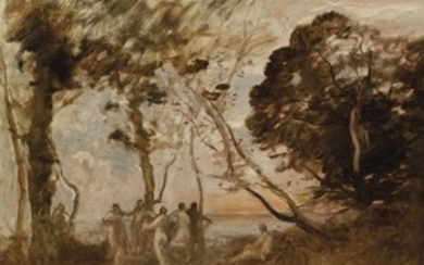 Jean Baptiste Camille Corot (French, 1796-1875), La Danse des nymphes
