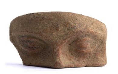 Maschera votiva Area etrusco-laziale-campana, IV - II secolo a.C. lungh....