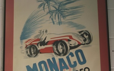A Monaco Grand Prix poster