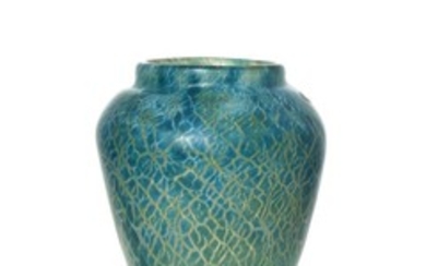 Monart, a ‘Cloisonné’ glass vase, shape JA...