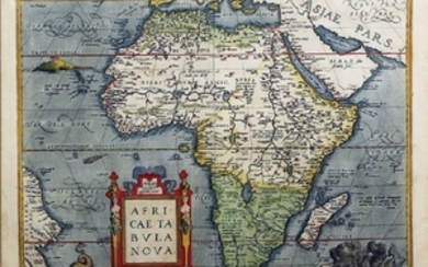 Ortelius Map of Africa