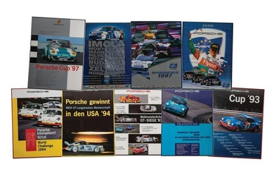 Porsche Cup Racing Framed Posters