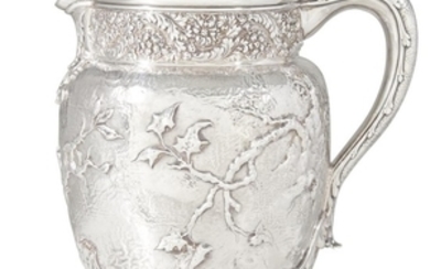 Sterling silver pitcher Tiffany & Co., New York, NY,...