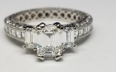Tacori ring with a GIA certification