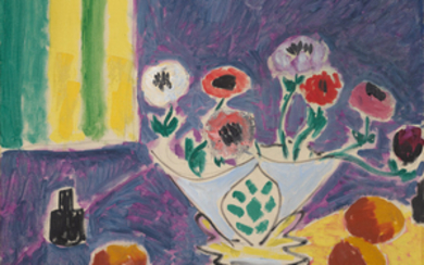 VASE D'ANÉMONES, Henri Matisse