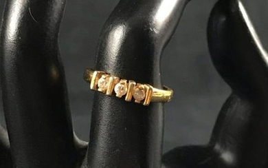 Vintage Gold Toned Cocktail Ring