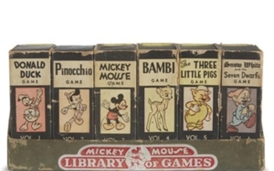 [Walt Disney Productions] "Mickey Mouse Library of Games" (Leicester,...