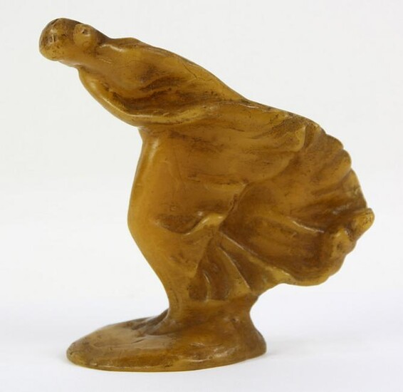 An Art Deco wax model for bronze casting after Charles