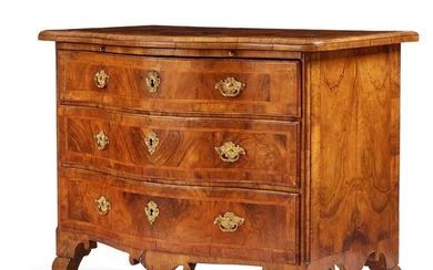 A Swedish late Baroque commode, mid 18th century.