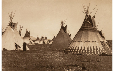 Edward Sheriff Curtis (1868-1952), The North American Indian, Portfolio 6 (Complete with 36 works) (1900-1910)