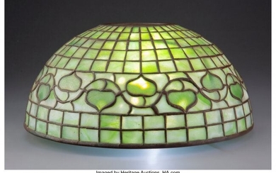 79006: Tiffany Studios Leaded Glass AcornLamp Shade, ci