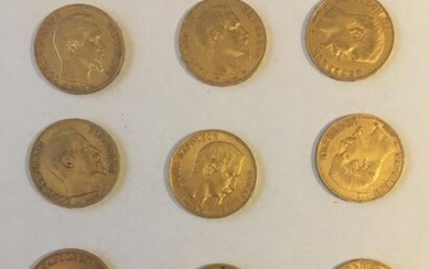 Napoléon III 10 pièces 20 francs or - Lot 6 - Richard Maison de ventes