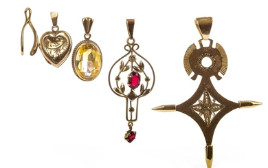 A COLLECTION OF PENDANTS