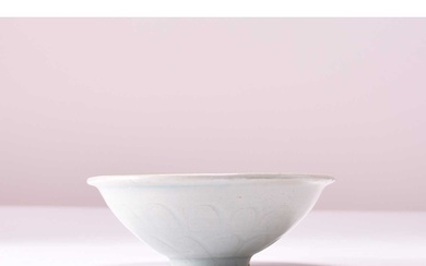 A Chinese Qingbai bowl, Song / Yuan Dynasty Of conical form ...