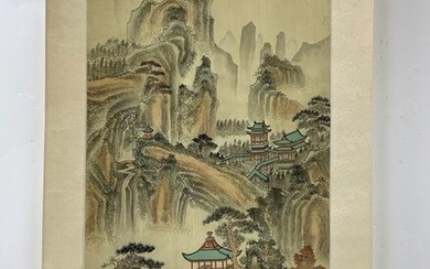A Chinese landscape Painting by Wu Zhuyun
