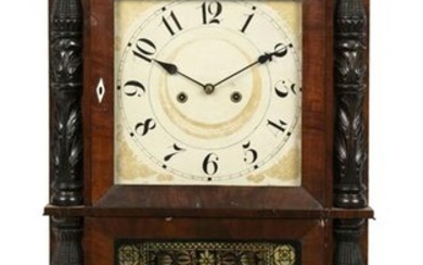 A Eli Terry, Jr. & Co. federal pillar clock