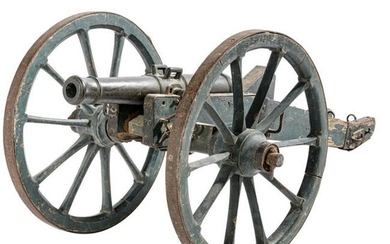A French miniature fieldgun, ca. 1800