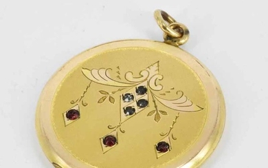 A GOLD PLATED LOCKET