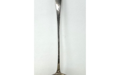 A George III silver Old English pattern punch ladle, London ...