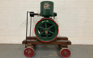 A Lister Junior 3½HP stationary engine by R.A.Lister and Co. Ltd