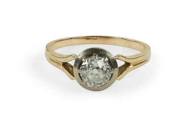 A Russian Diamond Ring.