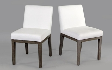 A Set of Eight Restoration Hardware Morgan Side Chairs.