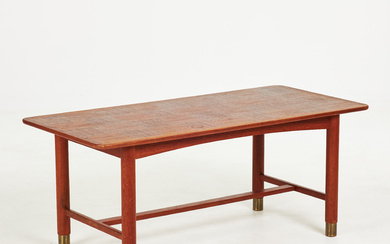 A coffee table, second half of the 20th century, Teak.