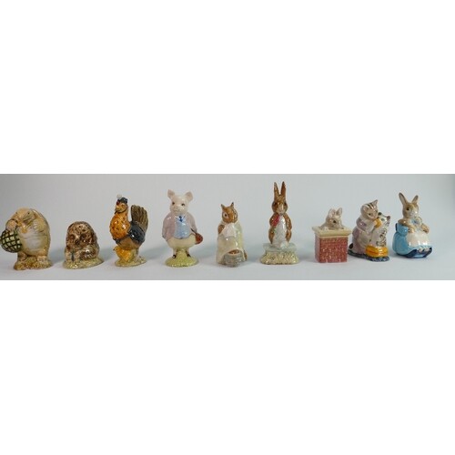 A collection of Beswick Beatrix potter figures : all BP3B ba...