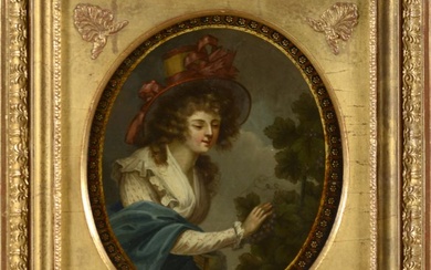 A portrait of a lady