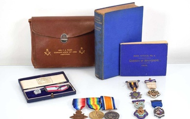 A trio of First World War medals awarded to 2178...